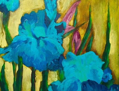 FLORES 40 x 40 cm VENDIDO