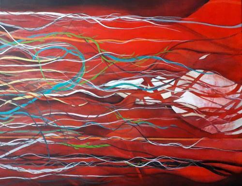 Intersticios 100 x 100 cm